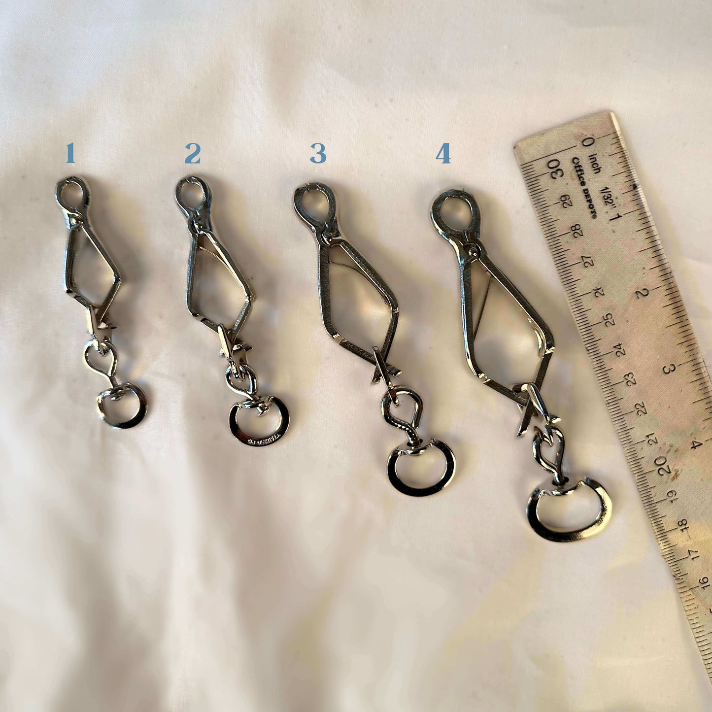 French Snaps Sizes 1,2,3, or 4 with Leather Thong