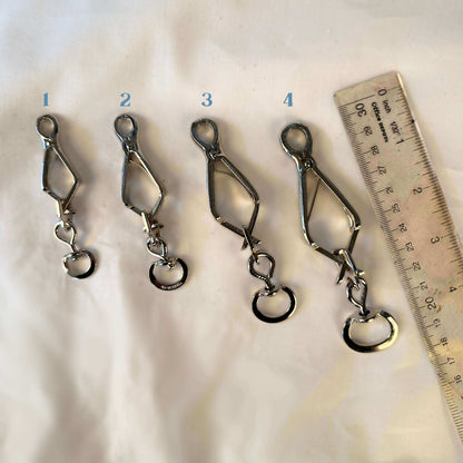French Snaps Sizes 1,2,3, or 4 with Leather Thong